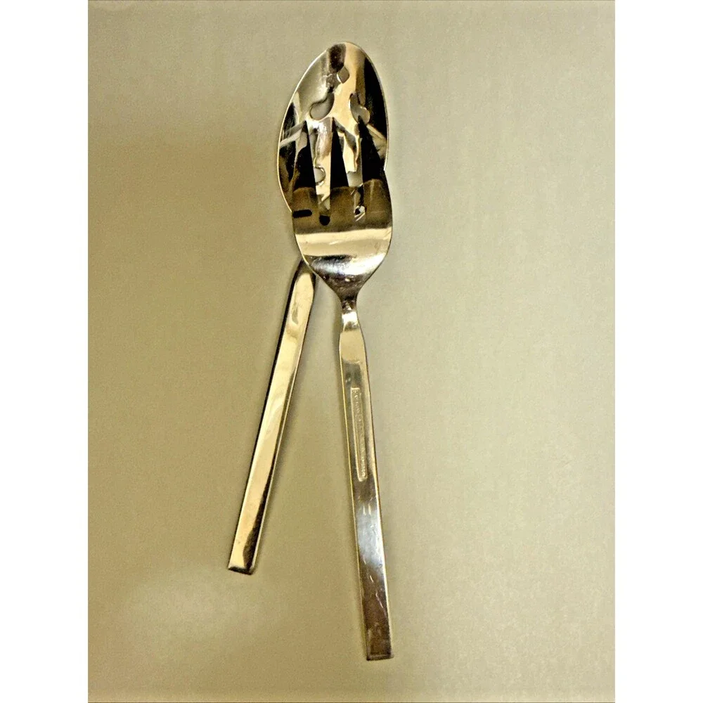 Cambridge TOWNHOUSE SS Flatware Serving Fork & Slotted Serving Spoon Replacement